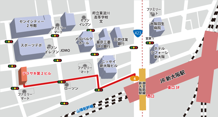 LECOジャパン地図
